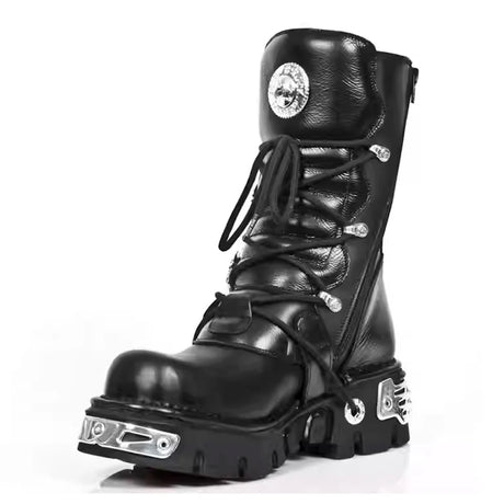 Men's dark fashion boots