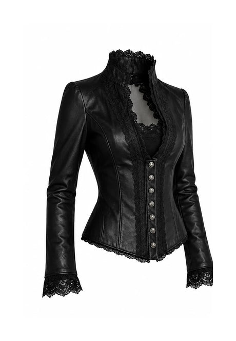 Women's gothic jackets collection – bomber, faux leather and oversized dark outerwear from Alternative Darkwear