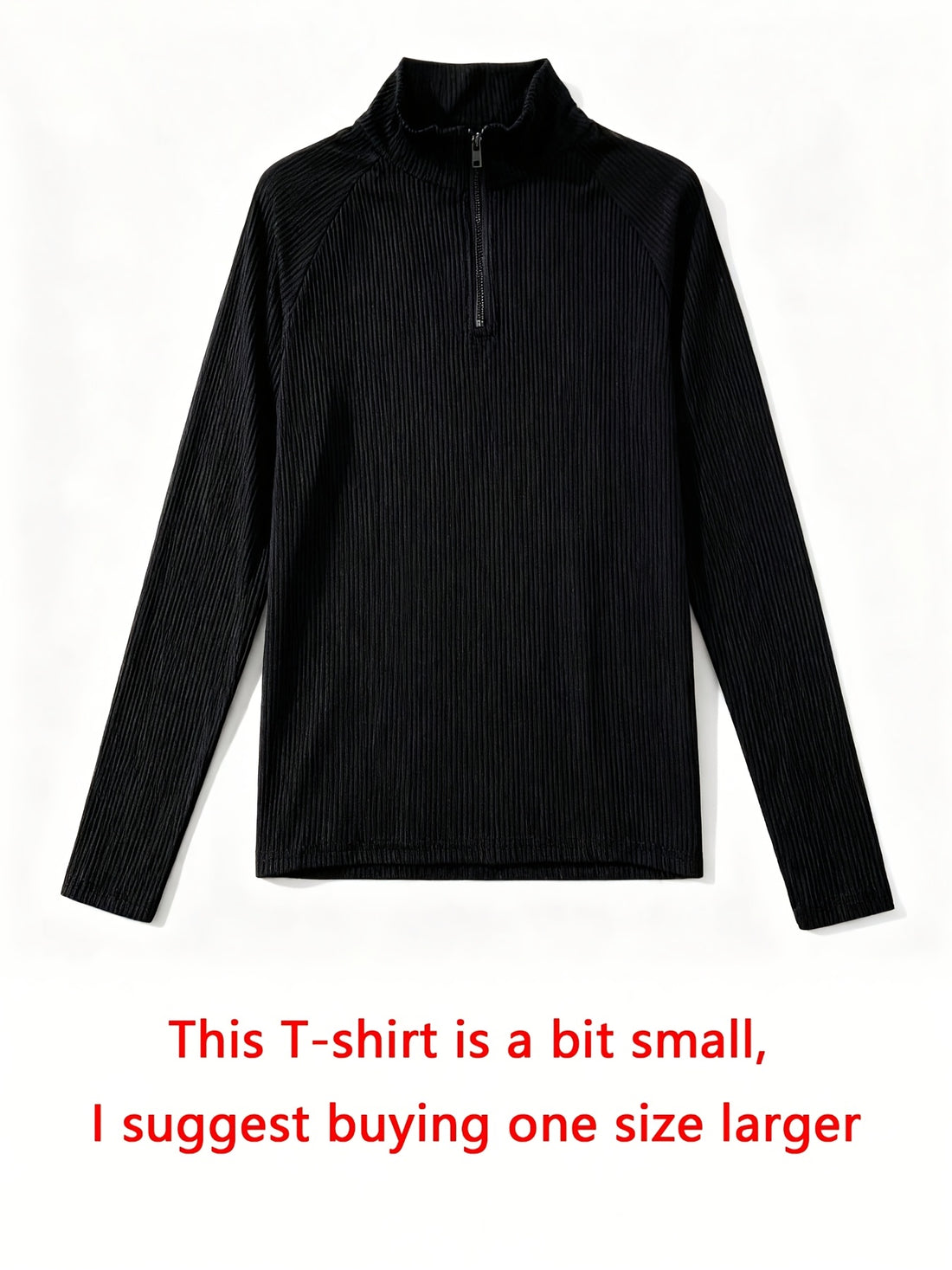 Darkwear Fashion Women's Long Sleeve Black T-Shirt Base Layer Sizes S-XL