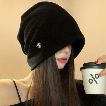 Slouchy Knit Beanie | Korean Minimalist Style | Darkwave