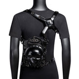 Back / crossbody —  crossbody & harness style adaptable waist bag