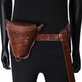 Product information chart Viking belt coin purse size variants Black Brown Coffee industrial goth Alternative Darkwear